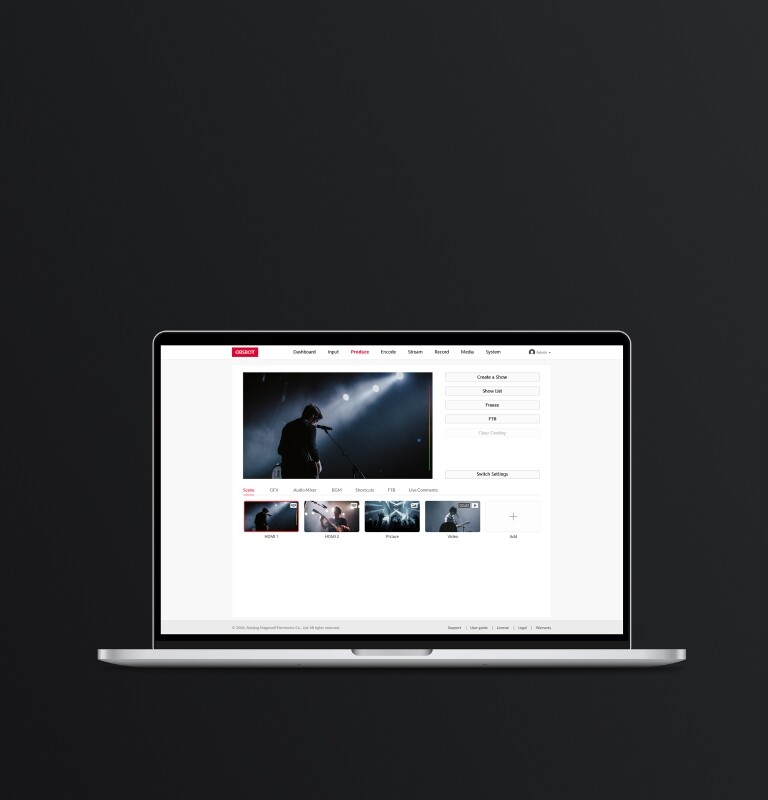 Web UI 控制