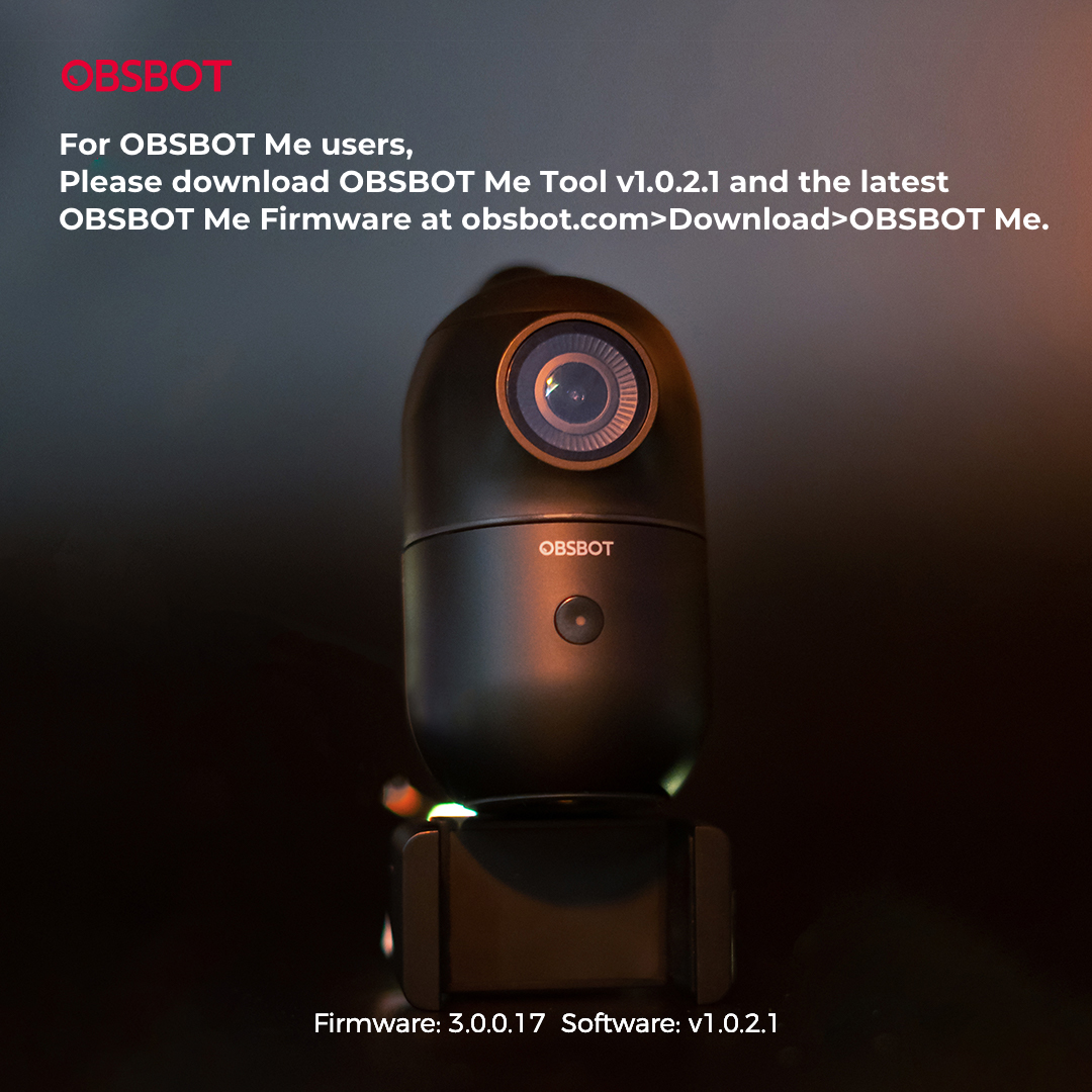Me OBSBOT Selfie Phone Mount Auto-tracking