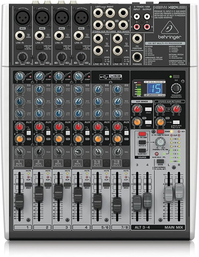 best audio mixer behringer xenyx x1204