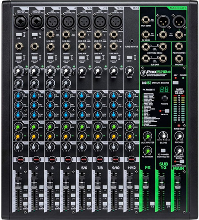 best audio mixer mackie profx 12v3