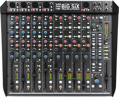 best audio mixer solid state logic big six