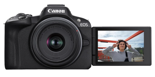 budget 4k camera canon eos r50