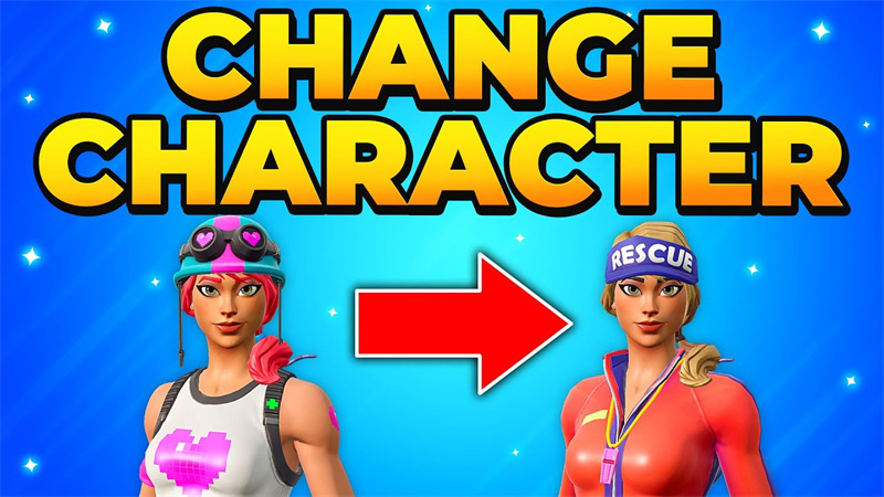 change characters in fortnite