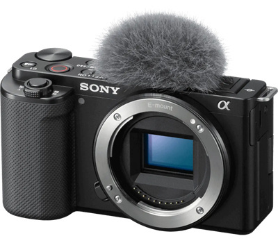 cheap video camera sony alpha zv e10