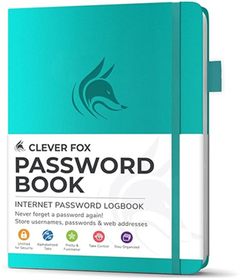 cleverfox password book