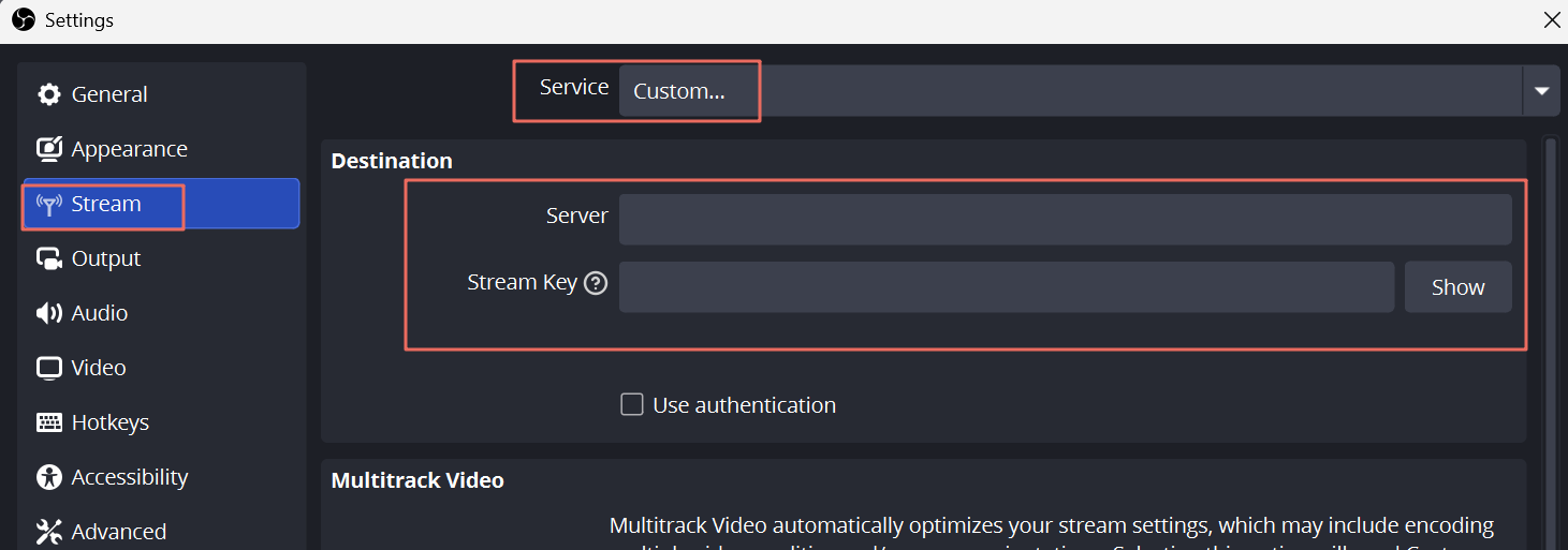 connect obs with tiktok
