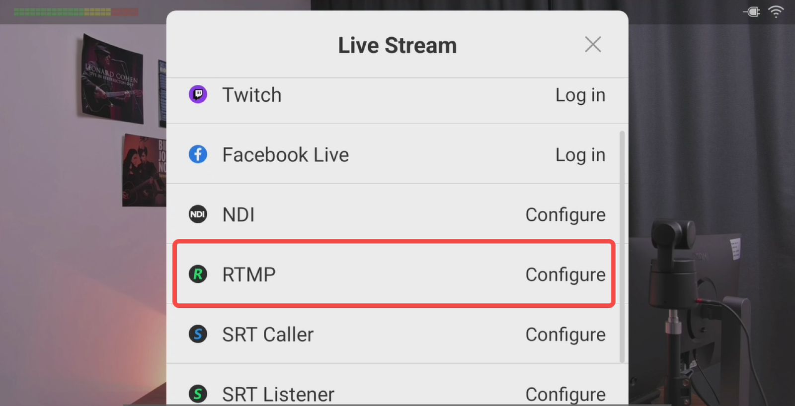 streaming and recording on obsbot talent 2 image 11