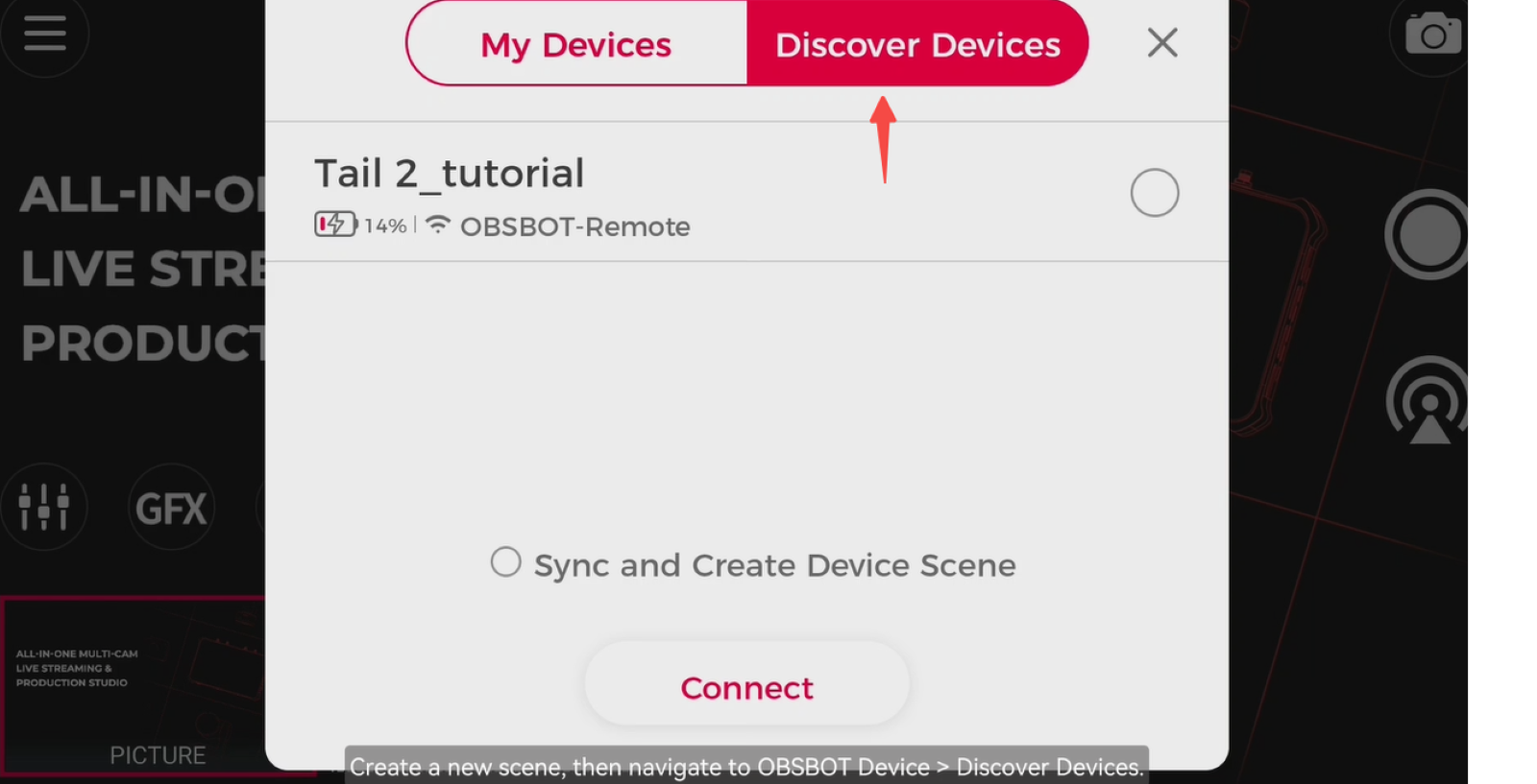 connect obsbot devices with talent 2 image 12
