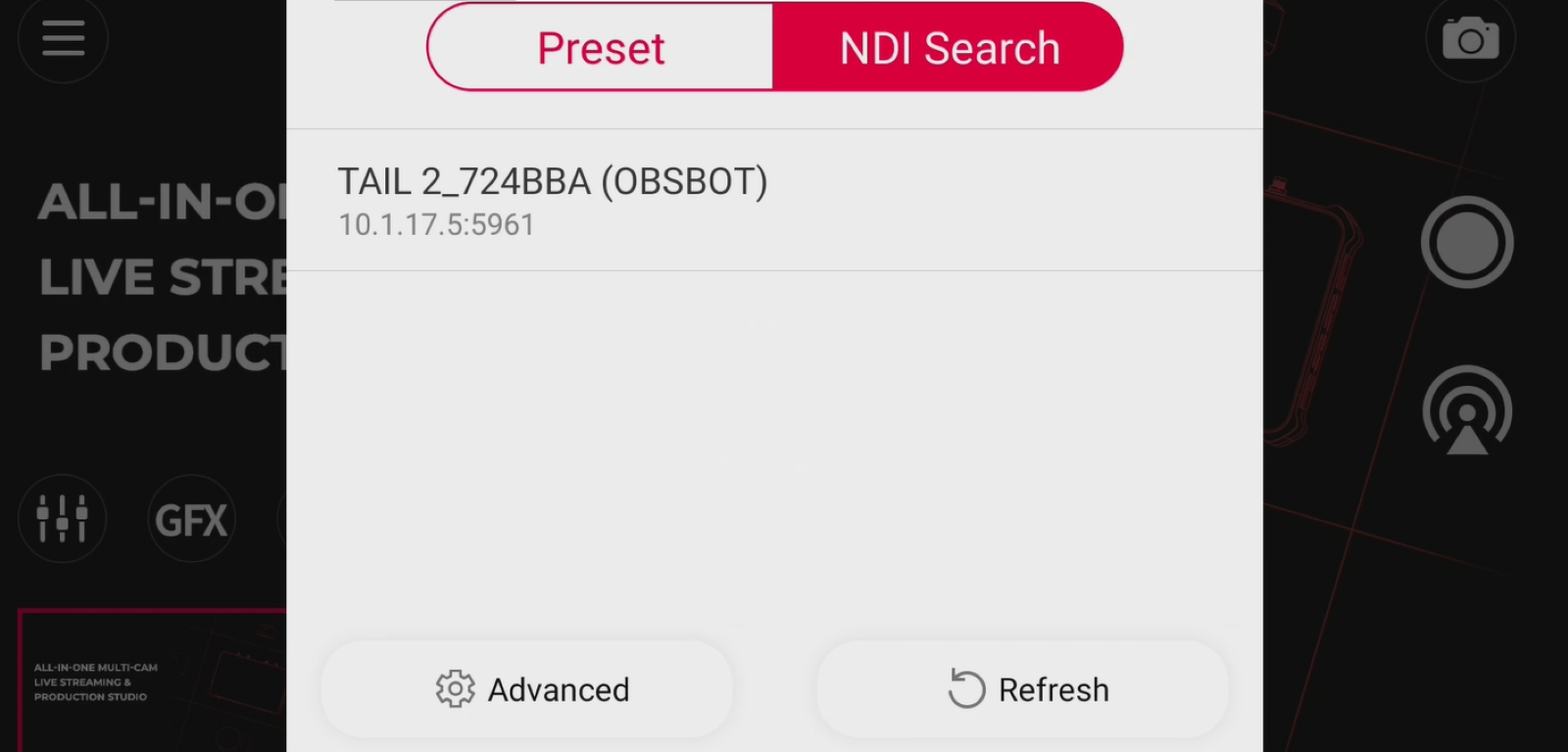 connect obsbot devices with talent 2 image 24