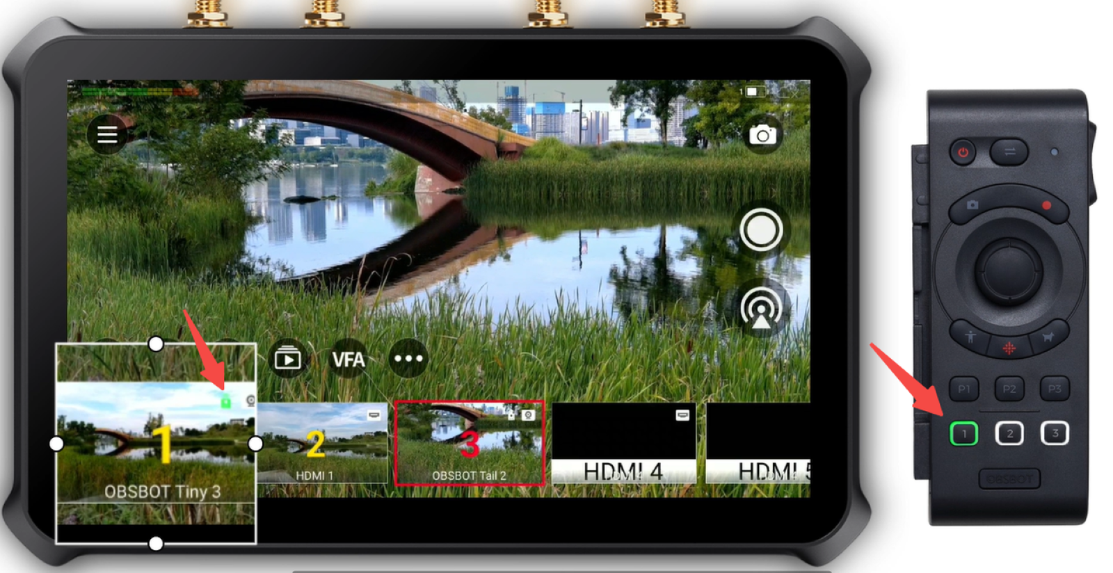 use the remote controller with talent 2 image 5