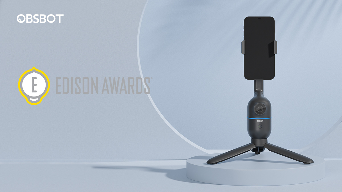 OBSBOT Me wins Edison Best New Product Awards