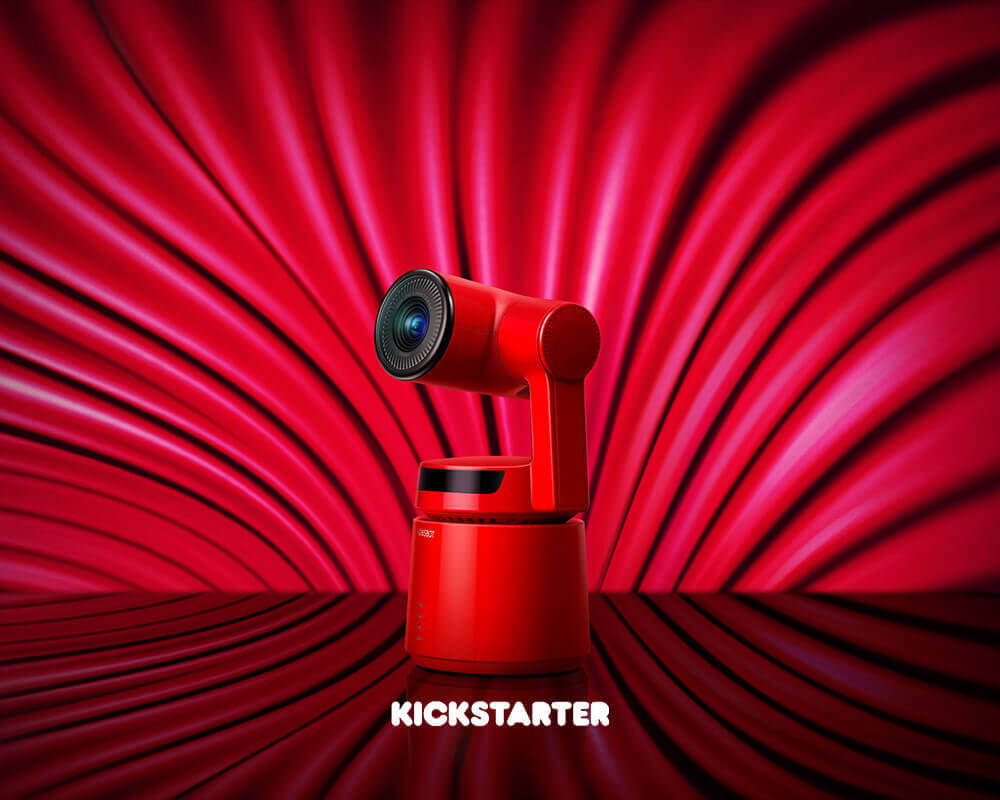 OBSBOT Tail ai-powered camera on Kickstarter