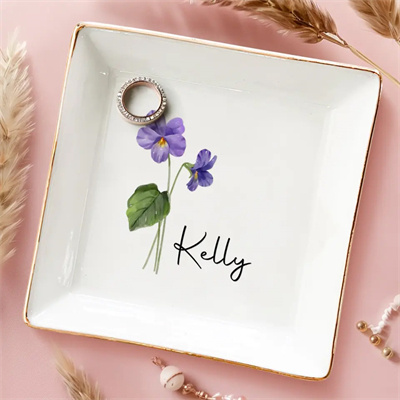 personalized jewelry dish