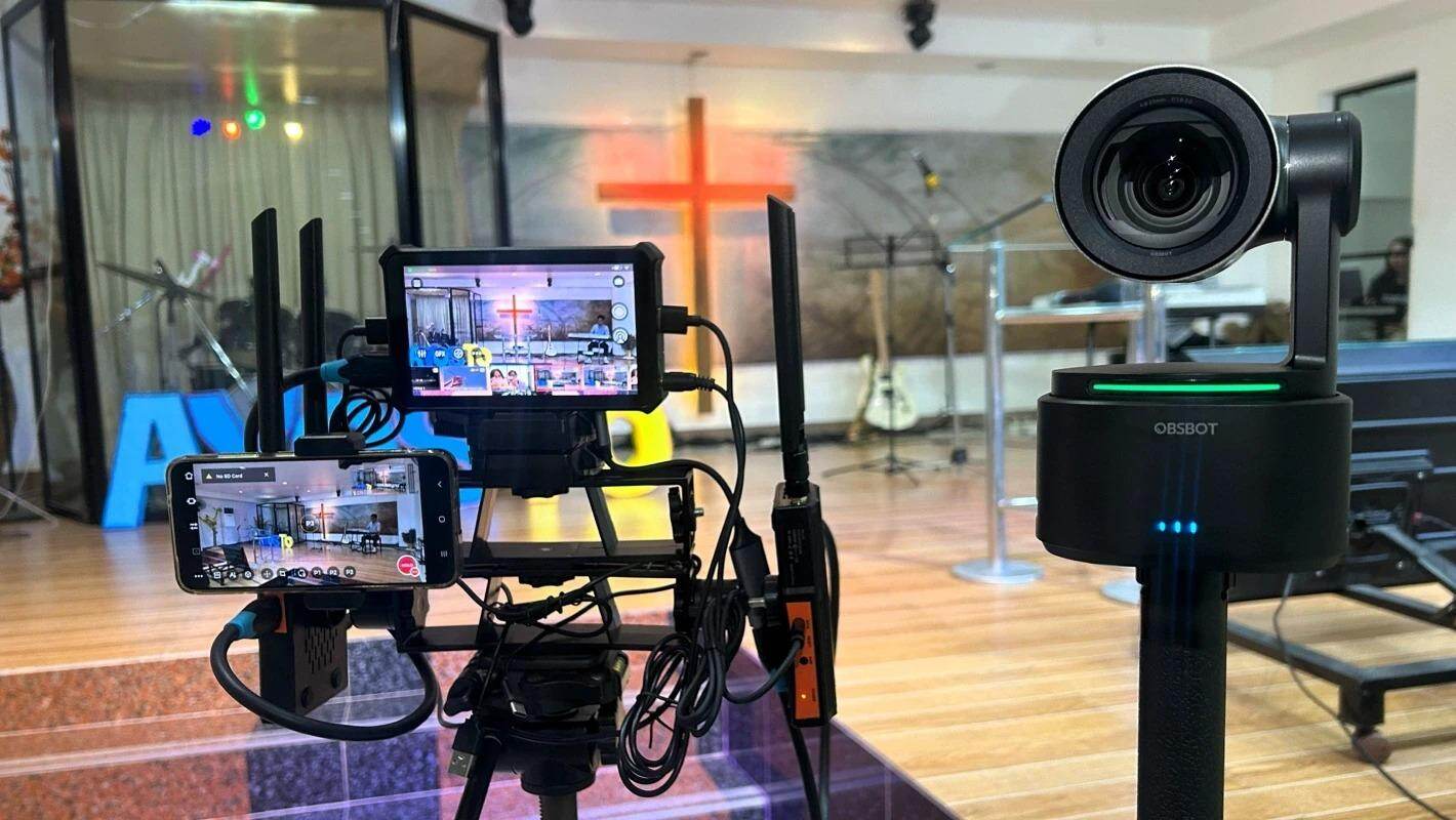 ptz church livestream setup