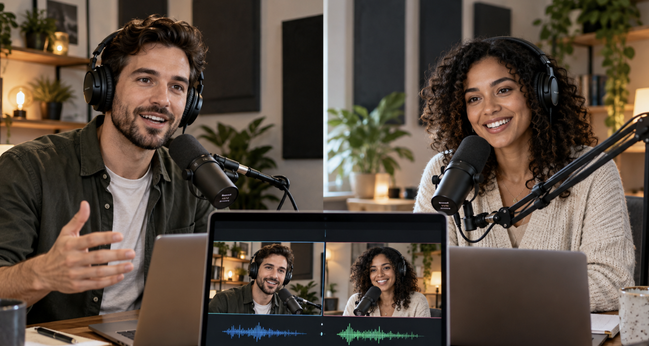 remote podcast recording