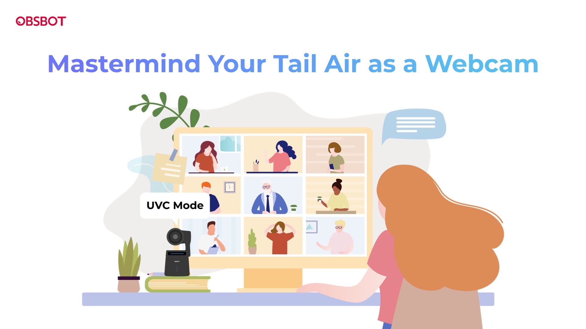 set your tail air as a webcam