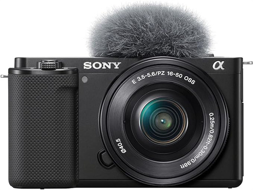 sony videography camera sony zv e10