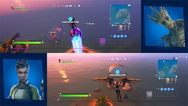 split screen fortnite(8)