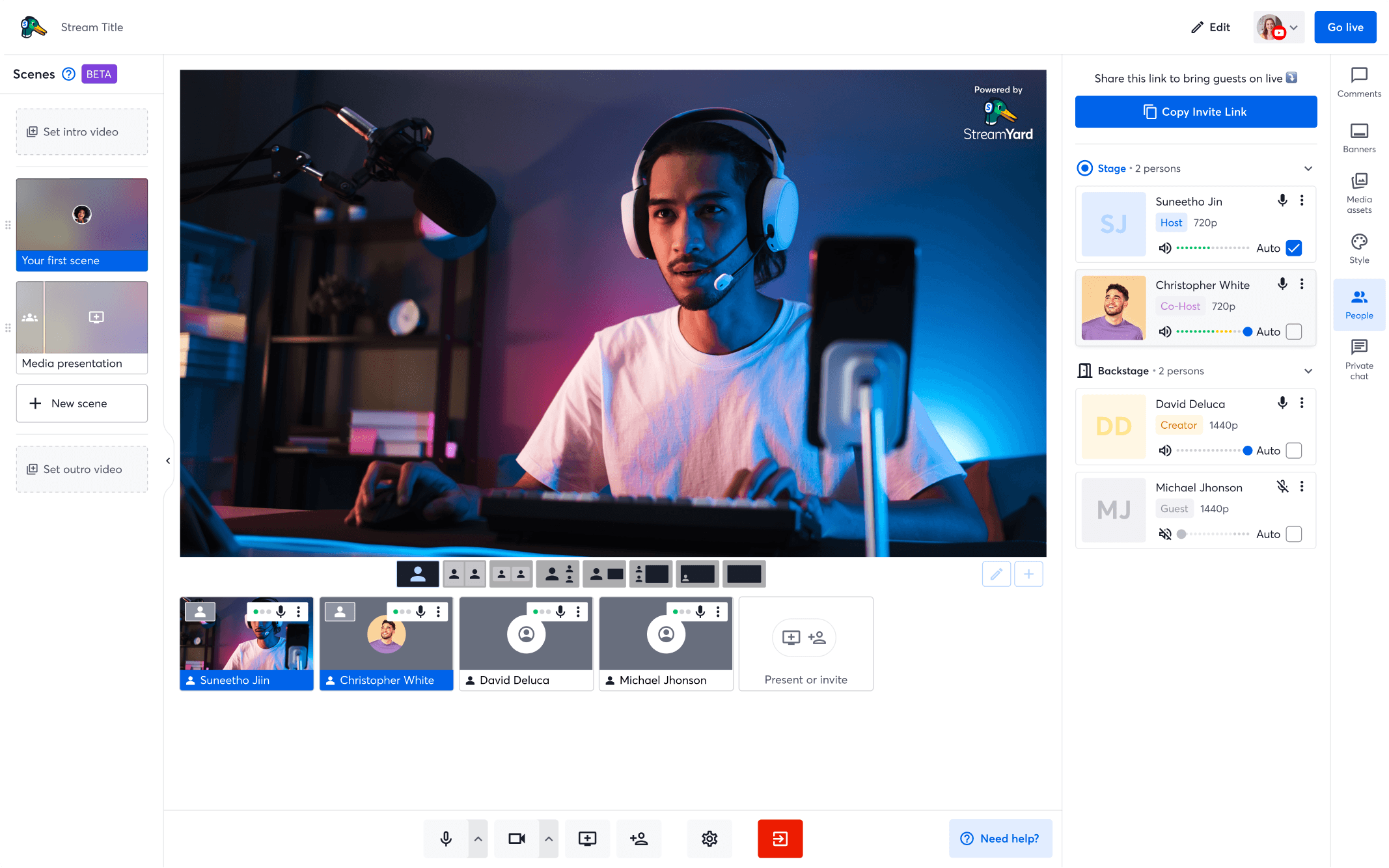 streamyard