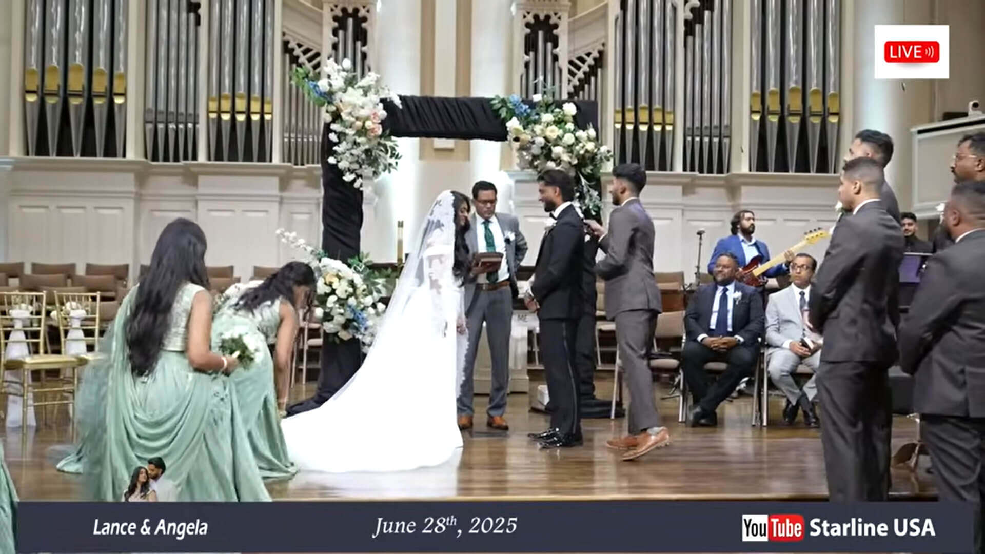 youtube wedding livestream app