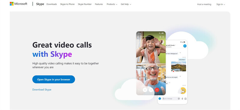 Zoom alternative Skype